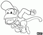 Der Schimpanse Diddy Kong, Charakter im Videospiel Donkey Kong