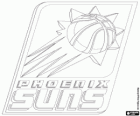 Logo der Phoenix Suns, NBA-Team. Pacific Division, Western Conference