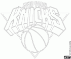Logo der New York Knicks, NBA-Team. Atlantic Division, Eastern Conference