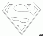 S für Superman. Superman Emblemen