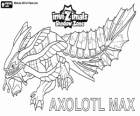 Axolotl Max. Invizimals Schattenzone. Eines der intelligentesten Invizimals war die Wahrsagerin der Maya