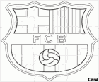 Puzzle Emblem FC Barcelona, ​​Spanien