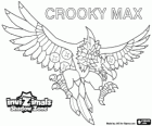 Crooky Max. Invizimals Schattenzone. Invizimal egoistisch, manipulativ und gierig, zu verrückt über die Funken