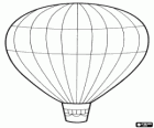 Heißluftballon zu dekorieren