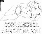 Copa América Argentinien 2011 Logo