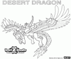 Desert Dragon. Invizimals Schattenzone. Diese leistungsstarke Drachen steuert die Sonne und das Leben in den Höhlen der Wüste Gobi