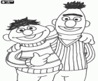 Bert und Ernie, zwei gute Freunde