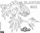 Glaucus Max. Invizimals Schattenzone. Fast blind gefräßige Kreaturen, die in den tiefen der Südsee die Chinas leben