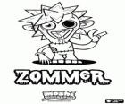 Zommer. Moshi Monsters. Eine kleine Frankenstein