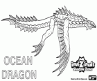 Ocean Dragon. Invizimals Schattenzone. Ozean Drache, der unter Salzwasser lebt
