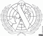 UNAIDS-Logo. Gemeinsame Programm der Vereinten Nationen zu HIV / AIDS