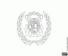 Flagge der Internationale Seeschifffahrts-Organisation, IMO