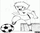 Puzzle der Animeserie Captain Tsubasa