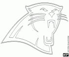 Carolina Panthers logo, American Football Team in der NFC South Division, Charlotte, North Carolina