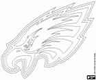 Logo der Philadelphia Eagles, american football Franchise in NFC East Division, Philadelphia, Pennsylvania