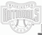 Washington Nationals Logo, Baseball-Team aus der National League Eastern Division, Washington DC
