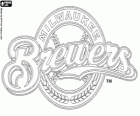 Milwaukee Brewers Logo, Baseball-Team in der Central Division der National League, Milwaukee, Wisconsin