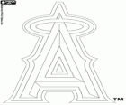 Los Angeles Angels of Anaheim, Team Logo, Baseball-Team in der American League West Division, Anaheim, Kalifornien
