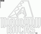 Arizona Diamondbacks Logo, professionelle Baseball-Team der West Division National League, Phoenix, Arizona