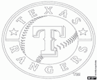 Texas Rangers-Logo Baseball-Team in der American League Western Division, Arlington, Texas