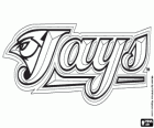 Toronto Blue Jays logo, kanadische Baseball-Team in der Eastern Division der American League, Toronto, Ontario, Kanada