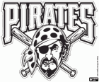 Pittsburgh Pirates logo, professionelles Baseball-Team in Pittsburgh, Pennsylvanien. National League Central Division