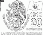 Mexikanische Revolution Tag, bis zum 20. November gedenken des Aufstands von 20. November 1910
