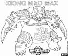 Xiong Mao Max. Invizimals Schattenzone. Dieser riesige Kreatur ist der erste Hüter des Grabes des Drachenkaisers
