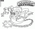 Skylander Ghost Roaster, eine Kreatur, die bösen Geister frisst. Untoter Skylanders
