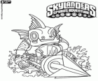 Skylander Gill Grunt, ein Wesen, das nie können entkommen seine Beute. Wasser Skylanders