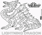 Lightning Dragon. Invizimals Die verlorenen Stämme. Diese dragon Invizimal dominiert die Macht der Blitz und Donner