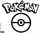 Pokemon Logo und einem Pokéball