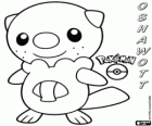 Ottaro oder Oshawott, Starter Pokémon Typ Wasser aus Teselia. Mijumaru auf Japanisch