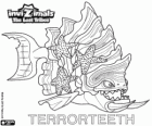 Terrorteeth, neueste Entwicklung. Invizimals Die verlorenen Stämme. Aquatische Invizimal, das frisst sehr schnell und das beißt alles