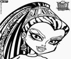 Nefera de Nile, die ältere Schwester von Cleo de Nile. Charakter der Monster High
