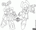 Metabee und Brass, Medabots gehören Ikki und Erika