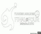 Final Four 2012 Istanbul Basketball Euroleague logo