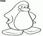 Pinguin von Club Penguin, eine virtuelle Welt mit spielen und Aktivitäten