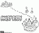 Vögel, Eier und grüne Schweine in Angry Birds