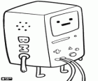 Beemo, BMO, ein lustiges Videospiel-Maschine, Charakter der Abenteuerzeit, Adventure Time