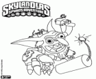 Skylander Boomer, der Troll mit Dynamit. Tech Skylanders