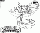 Skylander Hex, einem weiblichen Dunkelelfen. Untoter Skylanders