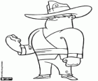 Clay Bailey, Xiaolin Drachen der Erde, ein Cowboy aus Texas