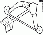 Pfeil und Bogen von Cupid