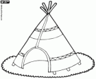 Tipi, Indianer Zelt