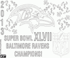 Baltimore Ravens Super Bowl 2013 Meister