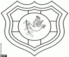Logo der Tonga Rugby-Nationalmannschaft, Ikale Tahi. Emblem, die weiße Taube