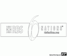 Logo der turnier den Six Nations rugby, Six Nations