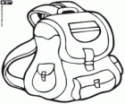 Rucksack zu kampieren zu gehen