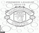 Manchester United, Meister Premier League 2012-2013, Fußball-Liga aus England